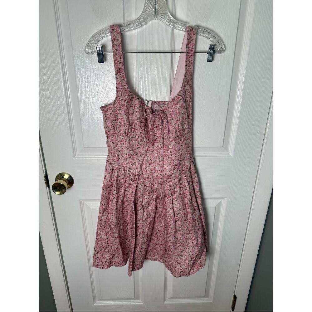 Reformation Daria Linen Dress in Rosin 8 - Picture 2 of 9